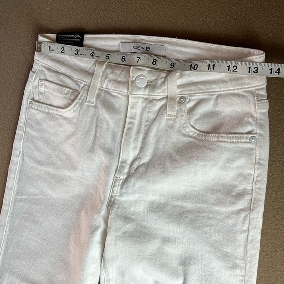 JOES JEANS NWT WHITE SKINNY CROP Mid Rise - Size 26 - Picture 10 of 11